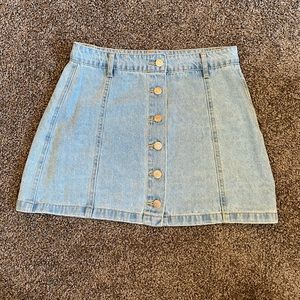 Forever 21 Jean Skirt